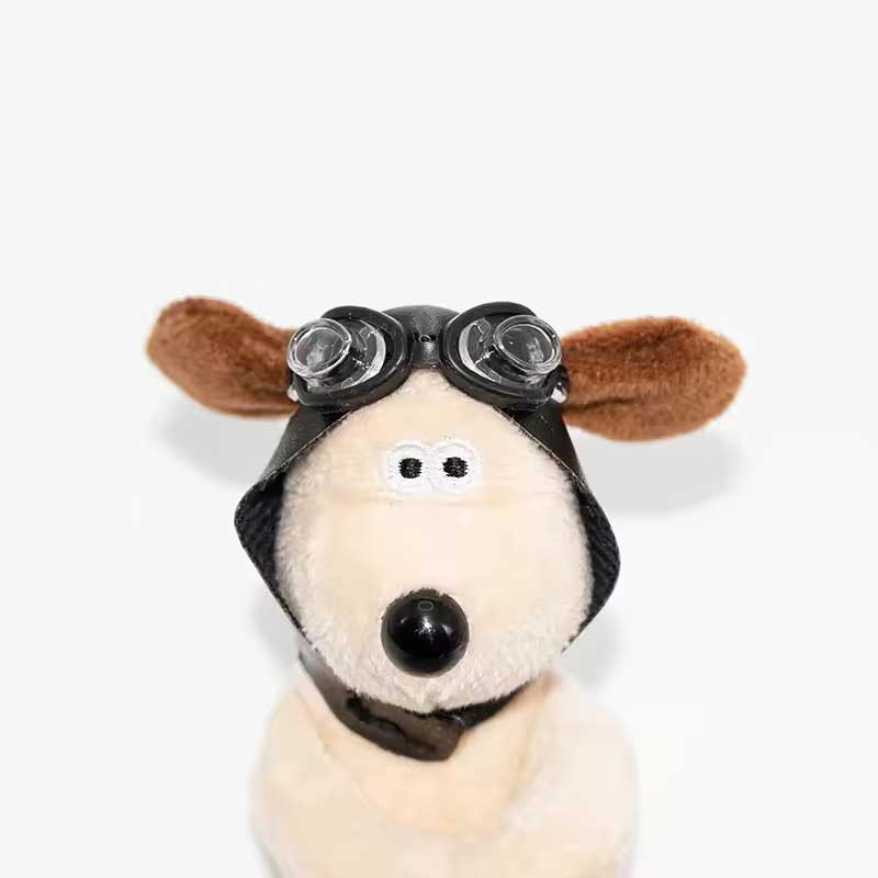 Plüsch-Piloten-Hund HUNDI