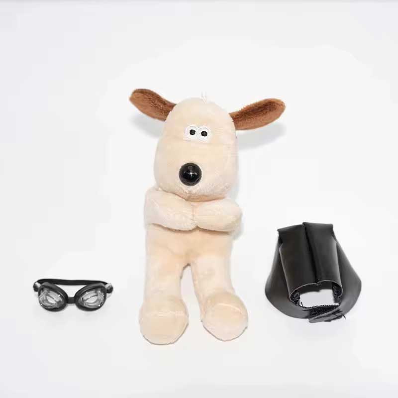 Plüsch-Piloten-Hund HUNDI